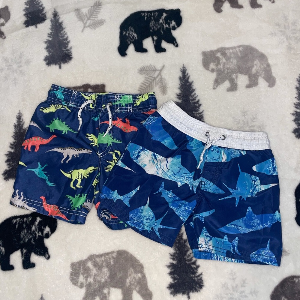 🦈🦖2T Swim Shorts🦖🦈
